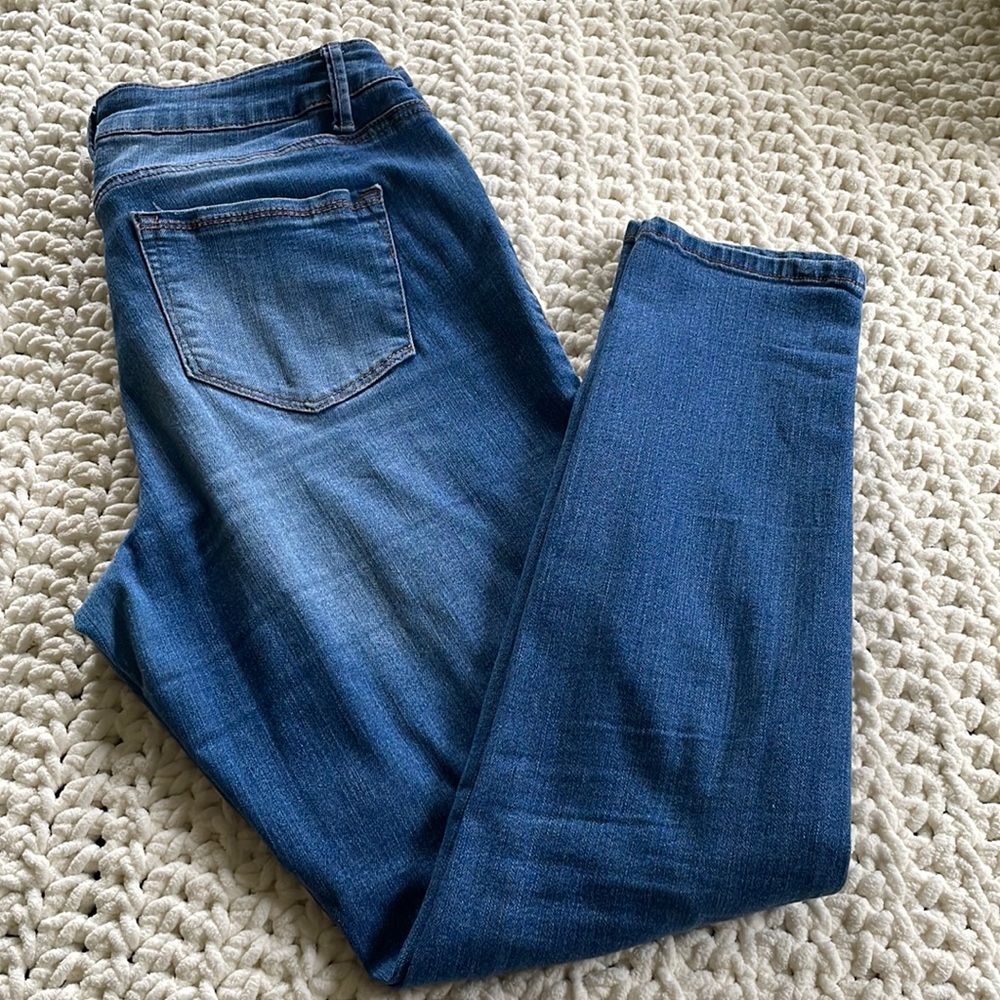 Astor Denim distressed skinny jeans